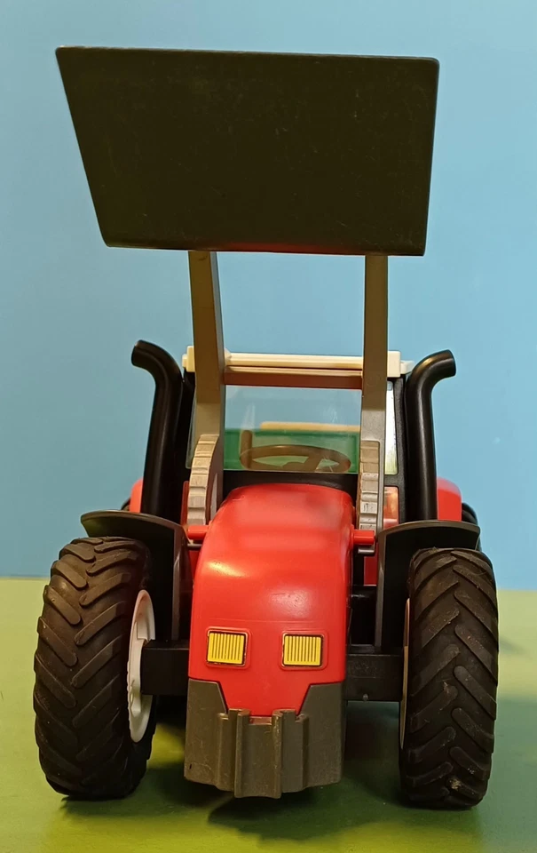 Playmobil Grand Tracteur Avec Remorque Réf 4496 + 2 tracteurs Pour enfants - Photo 3/4