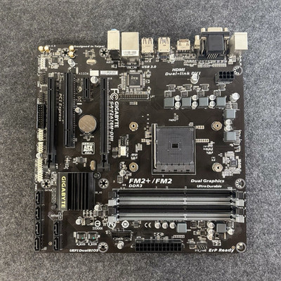GIGABYTE GA-F2A78M-D3H MicroATX AMD Socket FM2+ DDR3 SDRAM HDMI UEFI