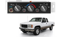 A/C Heater Control Panel with Rear Window Defogger for 1996-2000 Chevy GMC C1500