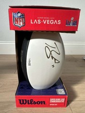 Brandon Aiyuk signed Football (JAS verified)