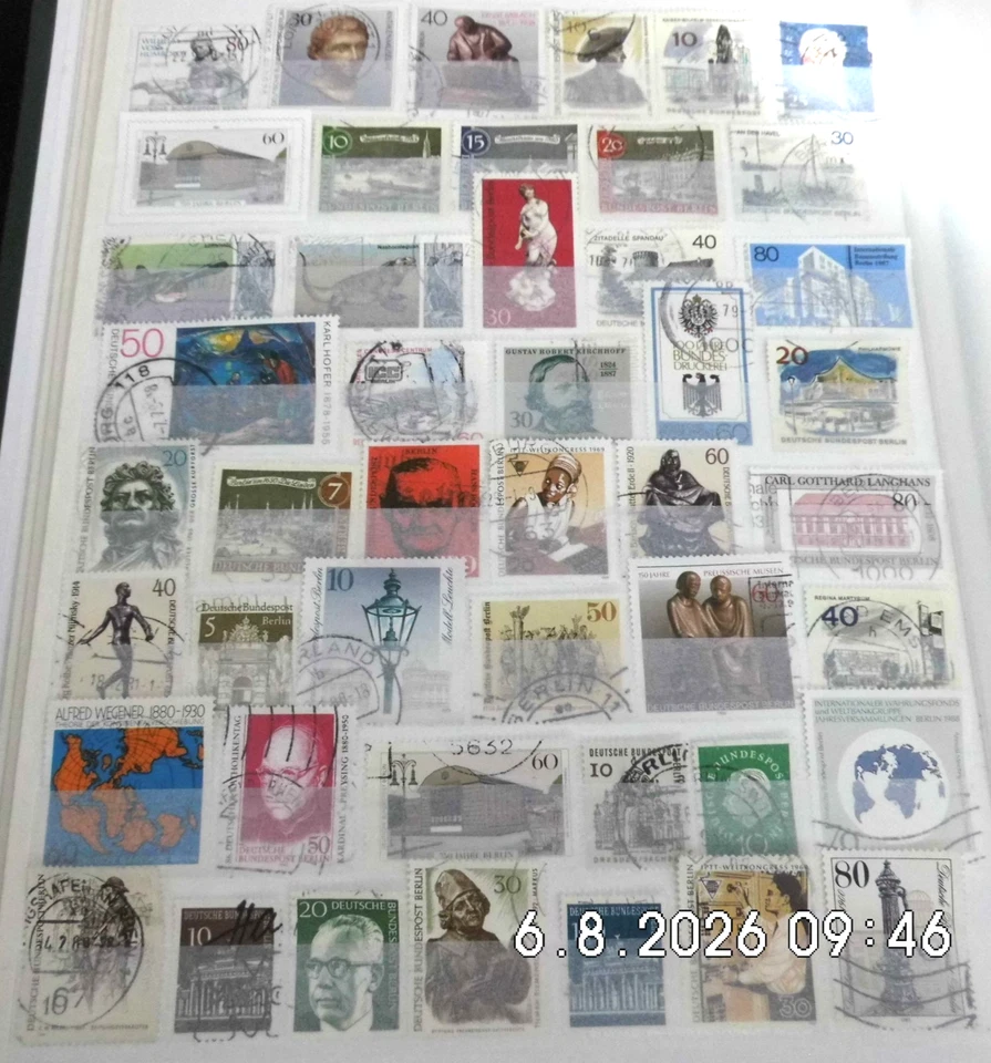 Lot mit älteren Briefmarken aus Berlin 46 - Bild 1 von 1