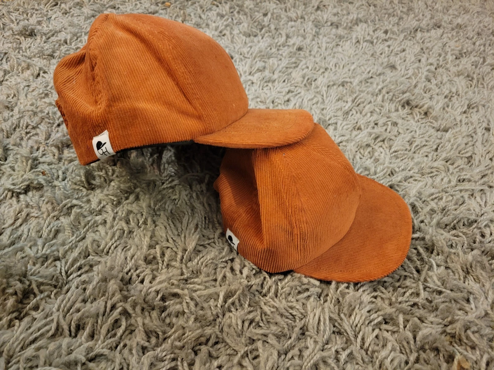 🔥🔥 George Hats Matching Set Adult & Toddler Curderoy Orange - Matching Pair
Opens in a new window 
