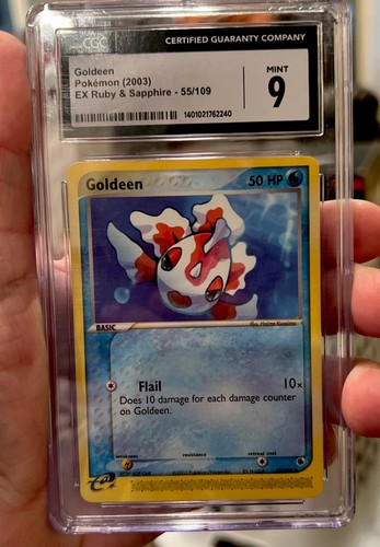 Goldeen graded PSA 9 for sale on eBay