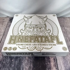 Hnefatafl Viking Chess - Marbles Brain Workshop Wooden Game Board COMPLETE SET