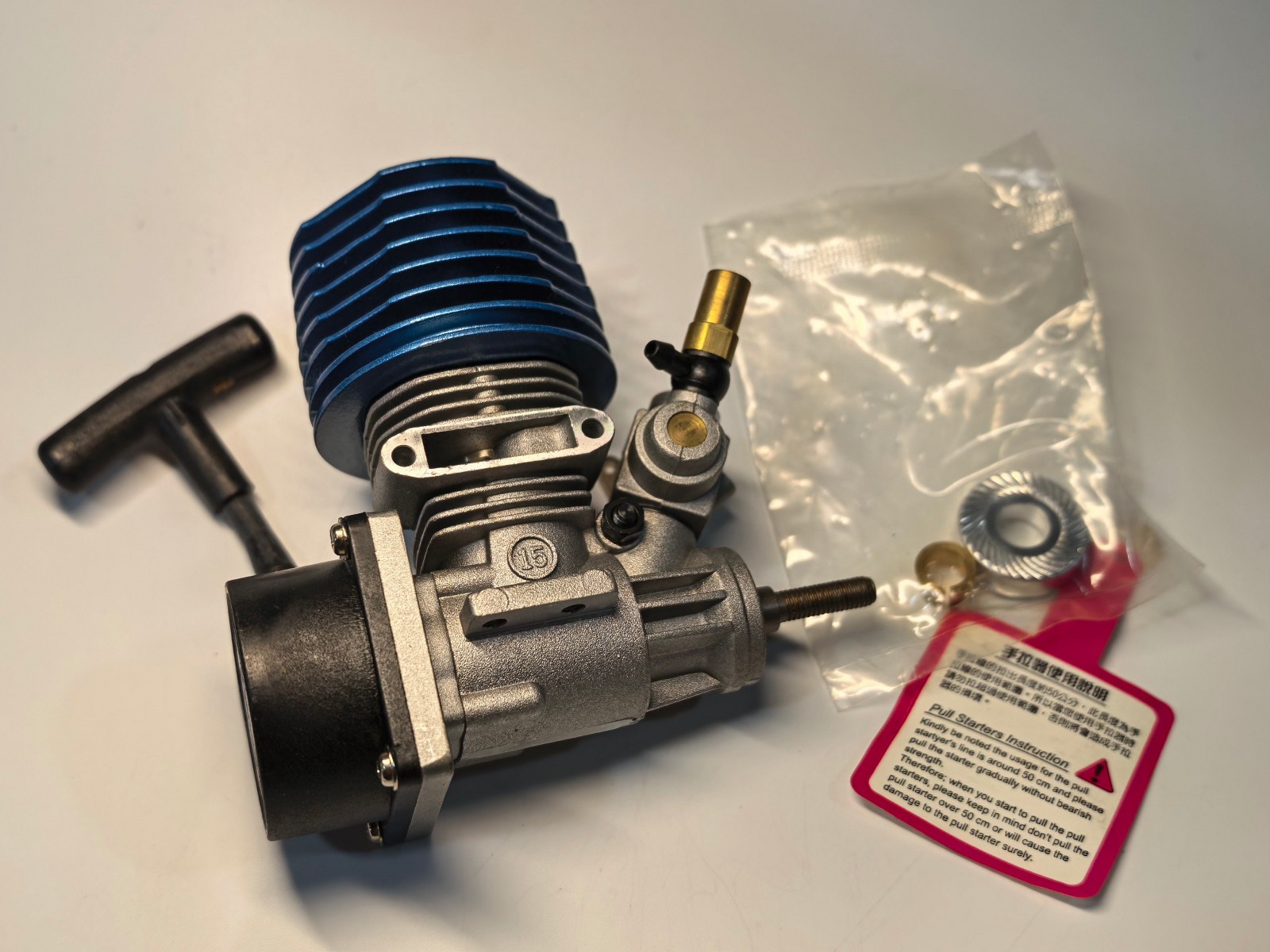 SH .15 Nitro Engine Pull Start 2.5cc Side Exhaust For 1/10 Kyosho FW-06 ...