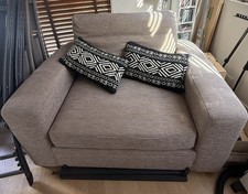 Next beige Armchair Bed Loveseat