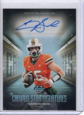 2025 Bowman University Chrome - Campus Star Signatures Carson Beck Auto