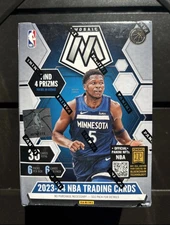 2023-24 Panini Mosaic NBA Basketball Factory Sealed Blaster Box (36 Cards)