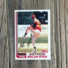 1982 Topps Nolan Ryan #90 Astros Pitcher Vintage Baseball Card