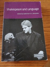 Catherine Alexander ed. SHAKESPEARE AND LANGU...