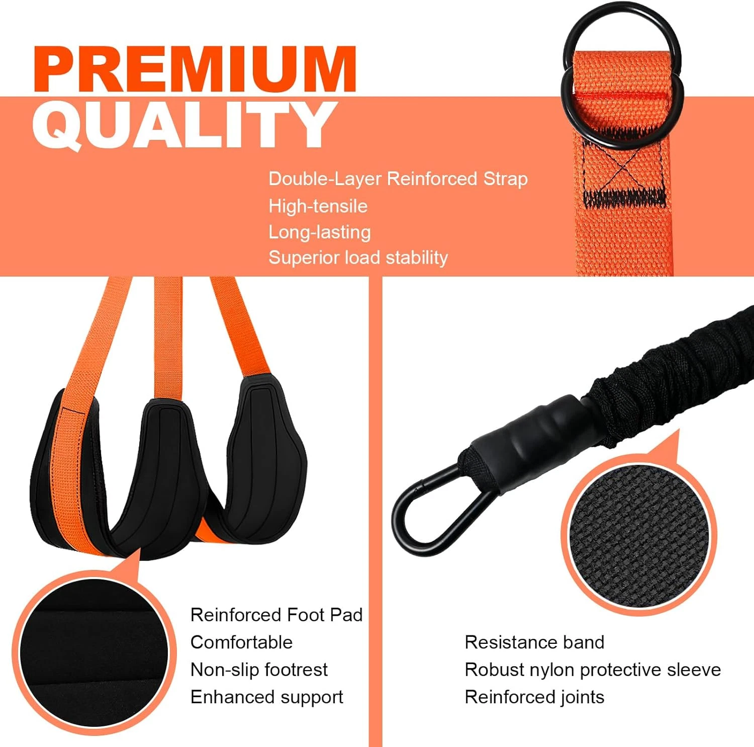 Pull up Assistance Bands 65-260Lbs 4 Heavy Duty Pull up Resistance Bands Fabric
Opens in a new windo