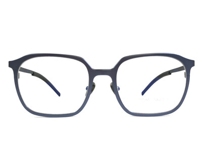 Tom Davies Eyeglasses Frames TD690 Col. 1988 Matte Navy Blue Square 50-18-140