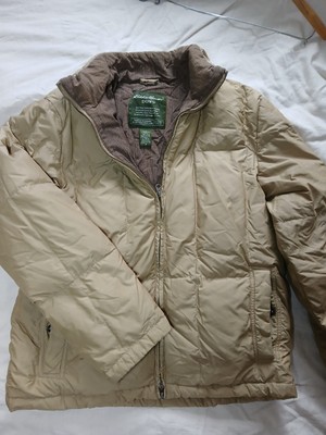 Vtg Eddie Bauer Goose Down Quilted Puffer Jacket Men's Sz Medium