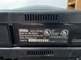 LOT of 2 Sega Saturn Model 1 Console Only MK-80000A UNTESTED