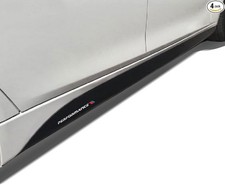 2pieces Glossy 5d Carbon Fibre Vinyl Performance Side Skirt Racing Stripes Decal 2pieces Glossy 5d Carbon Fibre Vinyl Performance Side Skirt Racing Stripes Decal