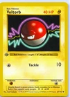 New ListingVoltorb 067/102 | 1st Edition Base Set Shadowless | LP | Pokemon TCG