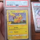 Pikachu 2020 Pokemon SWSH Black Star Promo Holo SWSH039 PSA 8
