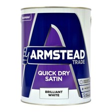 Armstead Quick Dry Satin Brilliant White