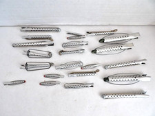 Lot of Vintage Aluminum Metal Permanent Perm Rods