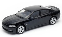 Welly WEL24079BLACK - 1/24 / Dodge Charger R/T, Schwarz, 2016 - Neu