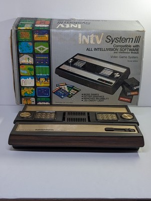 Mattel Electronics INTV Video Game System III Compatible With Original Boz
