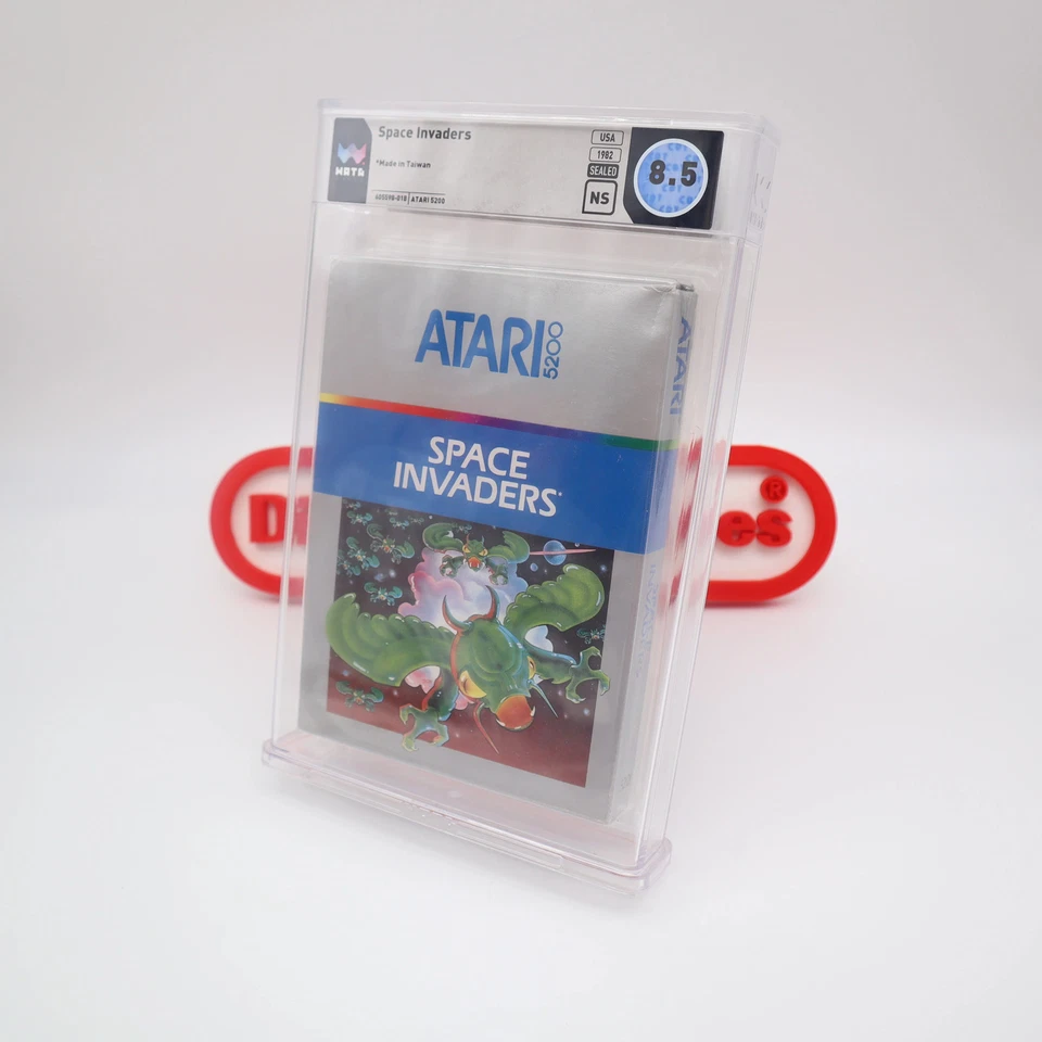 Atari 5200 Game SPACE INVADERS - WATA GRADED 8.5 NS! BRAND NEW & Glue Sealed! - Image 4 of 4