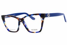 NEW Guess GU50235 092 Blue 50mm Eyeglasses