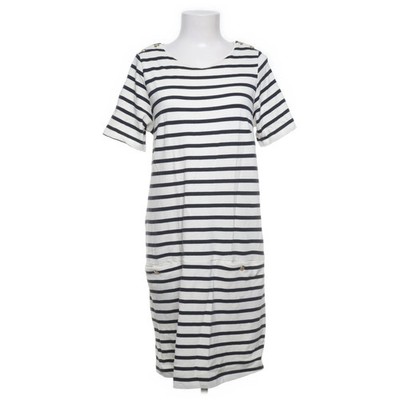 Holly & Whyte by Lindex, Kleid, Größe: M, Weiß/Schwarz, Baumwolle, Streifen #E19