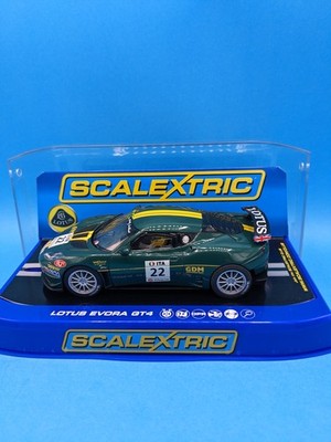 Scalextric C3427 Lotus Evora GT4 No.22 Green/Gold Livery Limited Edition
