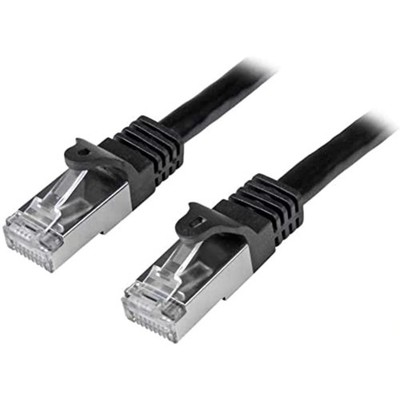 StarTech.com N6SPAT2MBK 2 m Cat6 Patch Cable, Shielded (SFTP) Snagless Gigabit N
