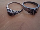Vintage Silver And Onyx Lot — photo 3