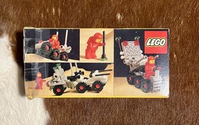 1980 LEGO SPACE SYSTEM 6870 SPACE PROBE LAUNCHER BOX & INTRUCTIONS GOOD