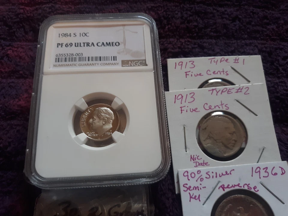 Old U.S Coins & 90% Silver Coins - Image 3 of 4
