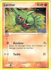 Larvitar Reverse Holo Common EX Unseen Forces 61/115 NM on eBay