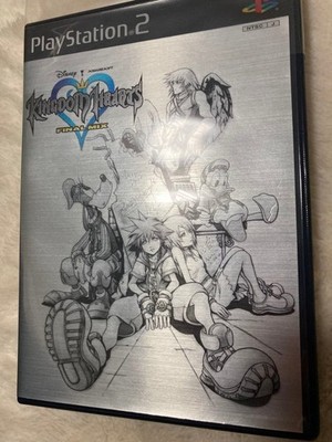 KINGDOM HEARTS Final Mix Platinum Limited Complete Set PS2 Japan Ver. Used