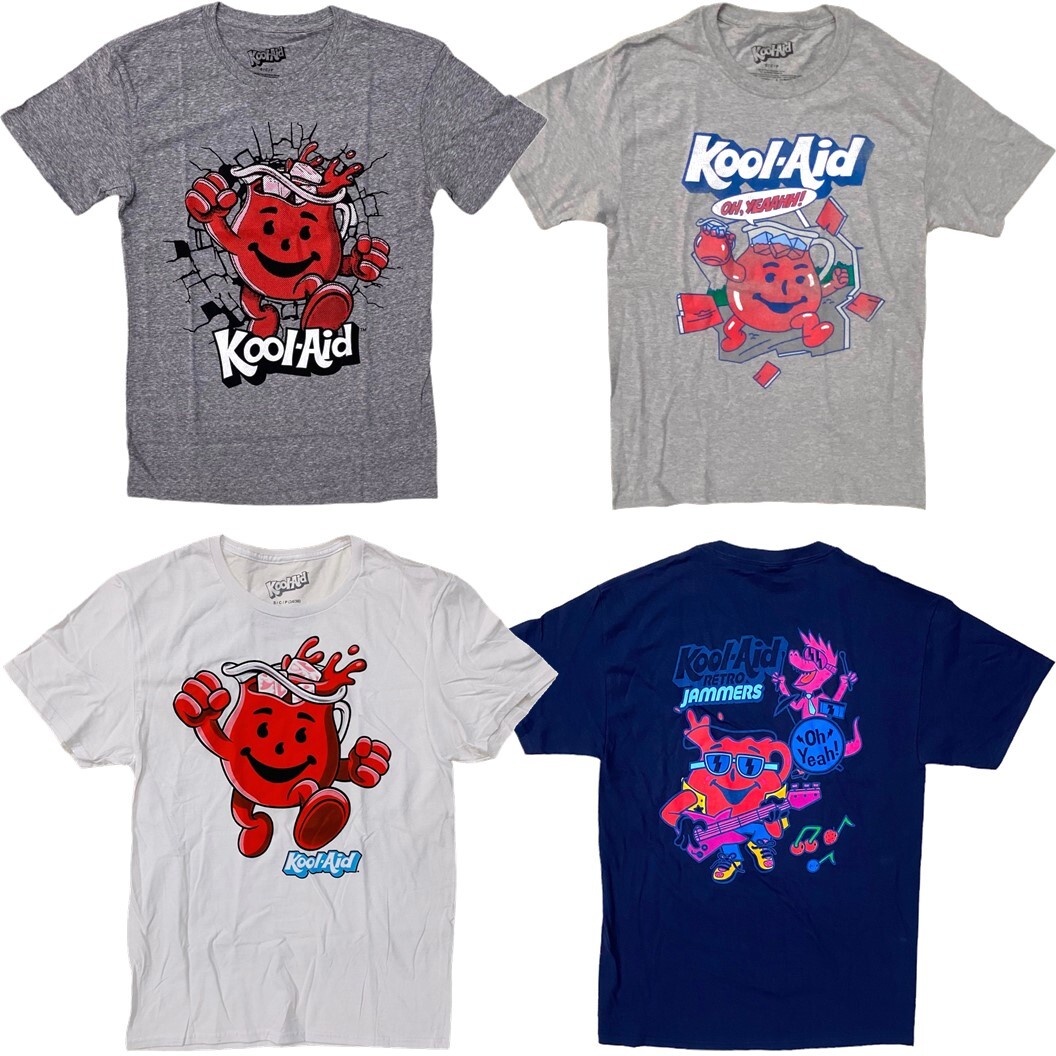 Kool-Aid Punch Men's Officially Licensed Graphic Print Tee T
