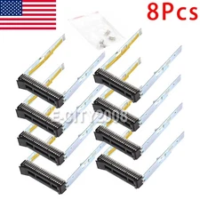 8Pcs 3.5" SAS Hard Drive Caddy Tray for IBM Thinksystem ST550 SR550 SR650 SR850