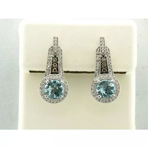 Levian cheap aquamarine earrings