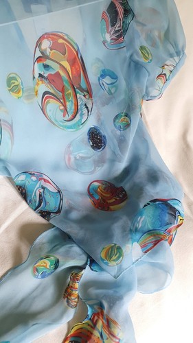 KENZO Baloon Design Silk Blouse Size 36 - Picture 6 of 8