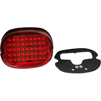 Custom Dynamics CD-TL-TW-R Red Low Profile LED Tailight with Top Tag Light - Picture 1 of 1