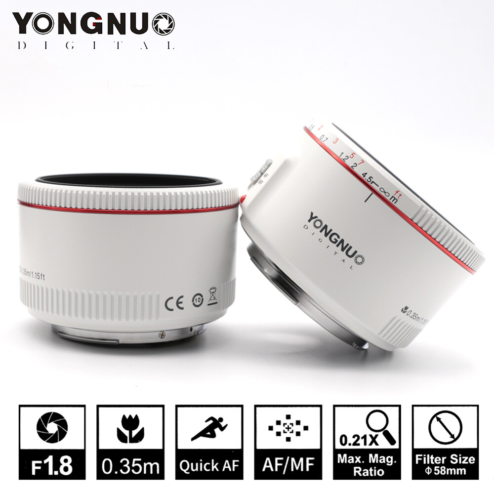 美品！！YONGNUO 50mm F1.8 Canon用 Amazon.co.jp: YONGNUO Canon YN50mm F1.8 単焦点レンズ