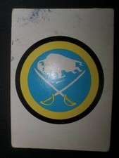Buffalo Sabres Team LOGO 1977-78 O-Pee-Chee OPC NHL Hockey Card #324 VGEX