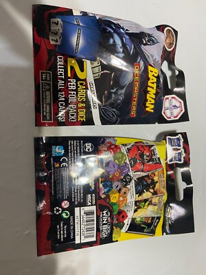 DC Dice Masters: Batman Gravity Feed Pack 2 Cards and Dice Per Pack-2 Pack