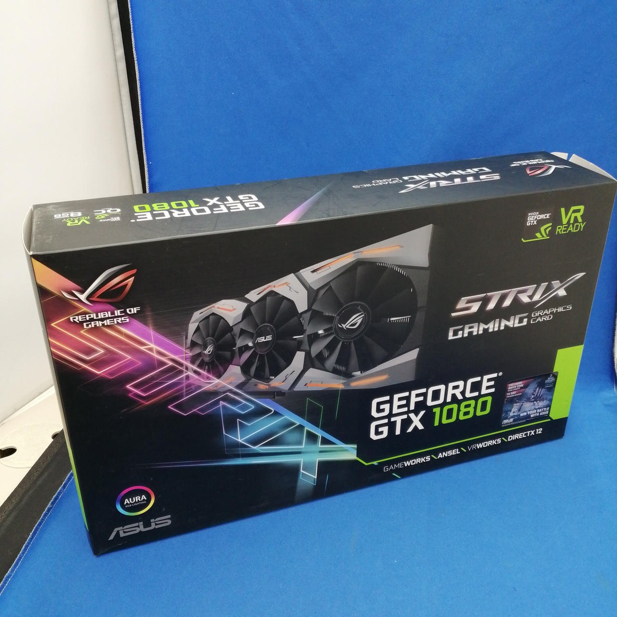 ASUS GRAPHICS BOARD STRIX-GTX1080-A8G-GAMING IN WORKING CONDITION 