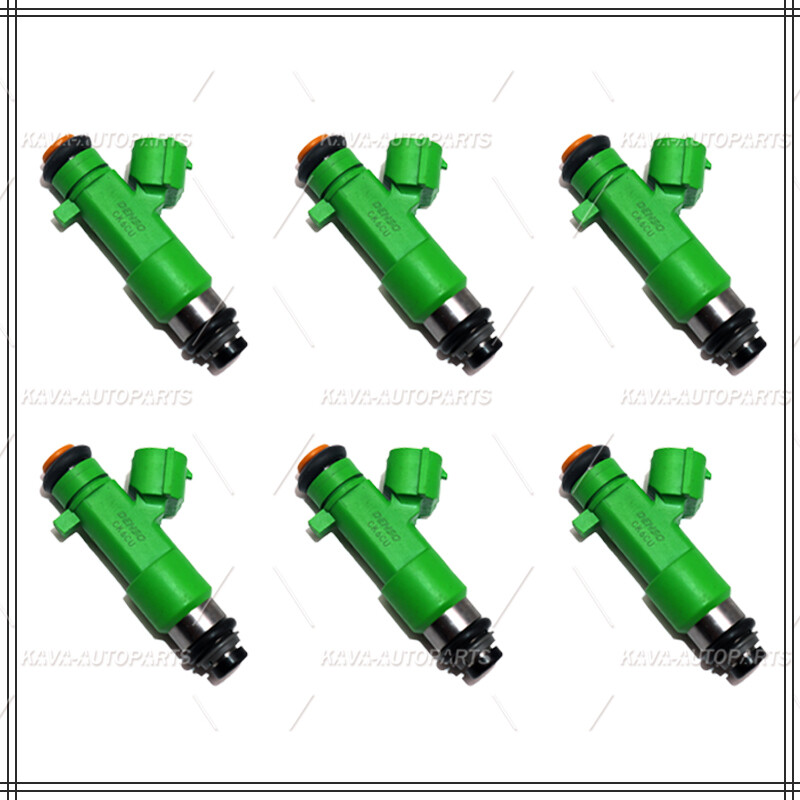 6X Fuel Injectors 16600-JA10A Fits for Infiniti FX35 Nissan Maxima