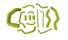 For Jaguar XJS V12 silicone Radiator & Heater Hoses BRIGHT GREEN