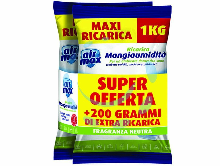 AIRMAX MANGIAUMIDITA' SALI RICARICA NEUTRA