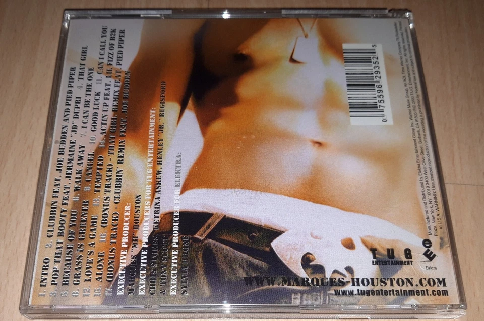 MARQUES HOUSTON - MH - Album US CD R&B Rnb JOE BUDDEN, R. KELLY, LIL FIZZ of B2K - Bild 3 von 4