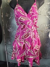 HOT! Band of the FREE Soft Strappy Halter Summer Dress Pink NWT XS