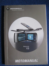 Genuine Motorola V3 Mobile Phone Manual